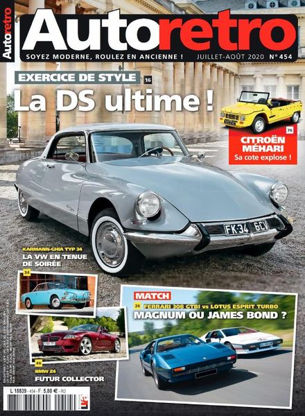 Autoretro France – Juillet-Aout 2020