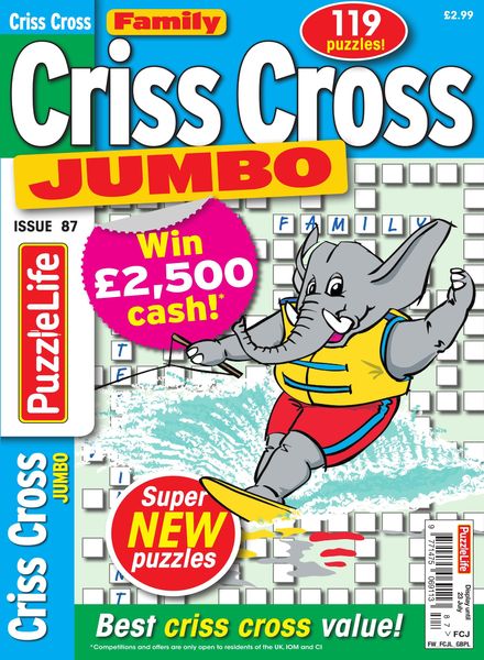 Family Criss Cross Jumbo – June 2020
