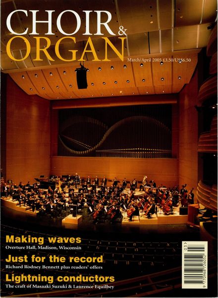 Choir & Organ – March-April 2005