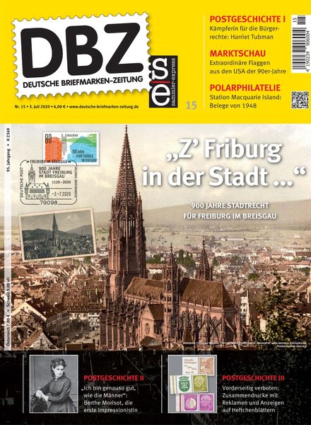 Deutsche Briefmarken-Zeitung – 03 Juli 2020
