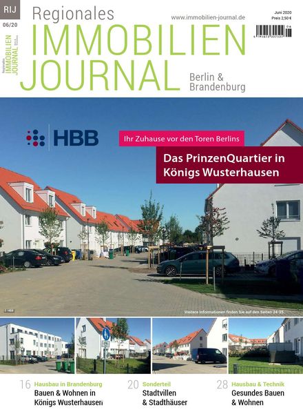 Regionales Immobilien Journal Berlin & Brandenburg – Juni 2020