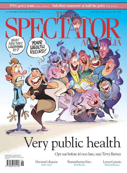 The Spectator Australia – 17 November 2018