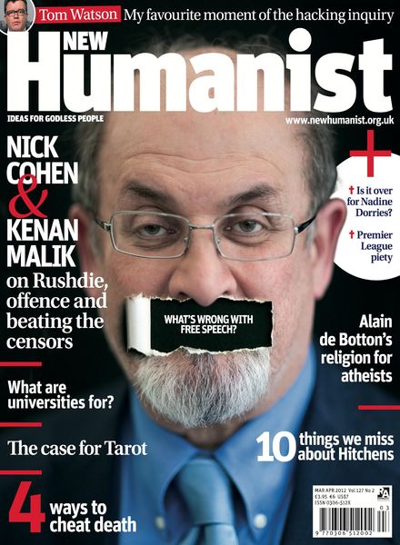New Humanist – March – April 2012