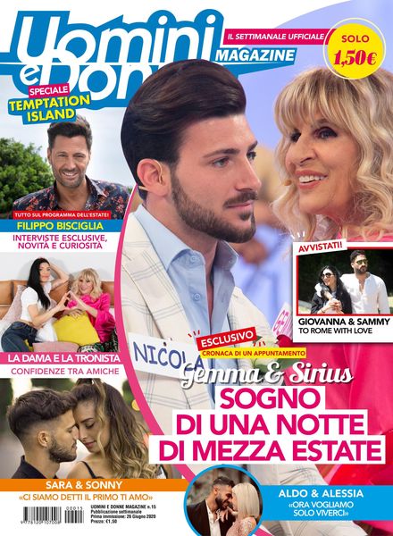 Uomini e Donne magazine – 26 giugno 2020