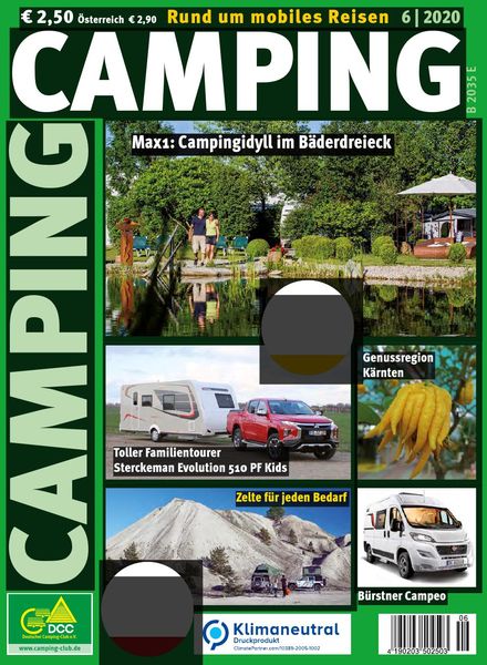 Camping Germany – Juni 2020