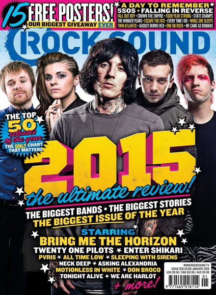 Rock Sound Magazine – January 2016