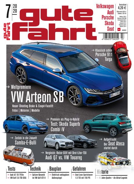 Gute Fahrt – Juli 2020