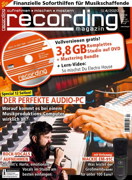 Recording Magazin – Juni-Juli 2020