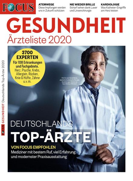 Focus Gesundheit – Nr.4 67 2020