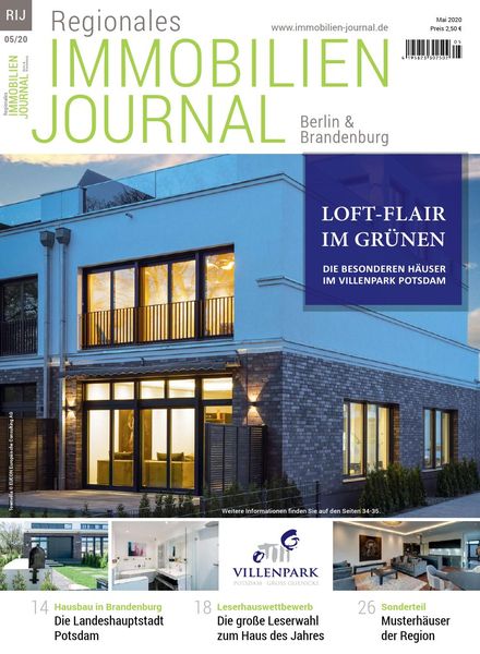 Regionales Immobilien Journal Berlin & Brandenburg – Mai 2020