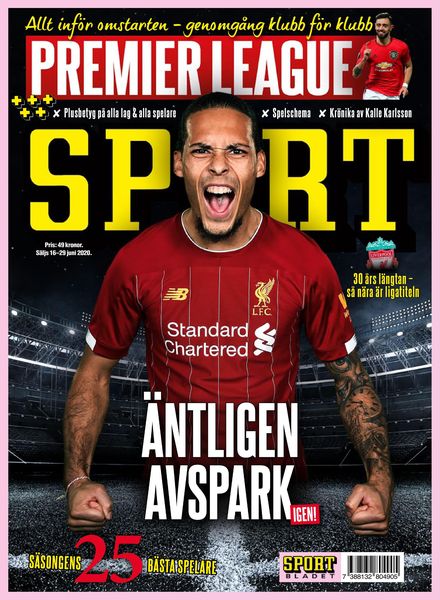 Sportbiblar – 16 juni 2020