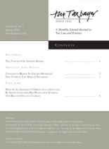 The Taxpayer – January 2012