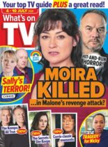 What’s on TV – 04 July 2020