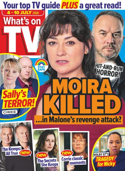 What’s on TV – 04 July 2020