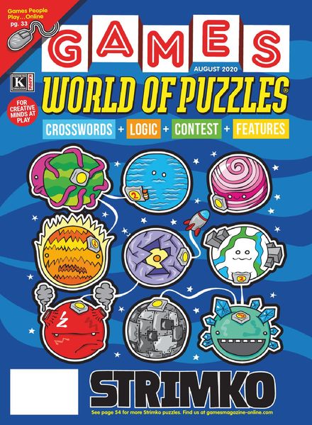 Games World of Puzzles – August 2020