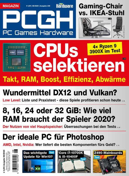 PC Games Hardware – August 2020