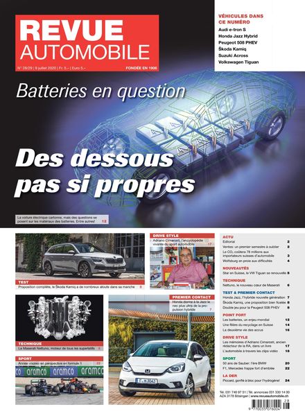 Revue Automobile – 09 juillet 2020