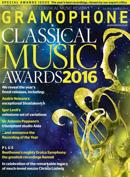 Gramophone – Gramophone Awards Issue 2016