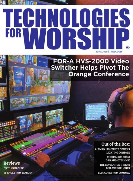 Technologies for Worship – June 2020