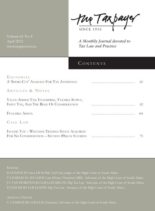 The Taxpayer – April 2012