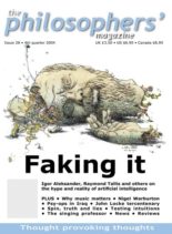 The Philosophers’ Magazine – 4th quarter 2004