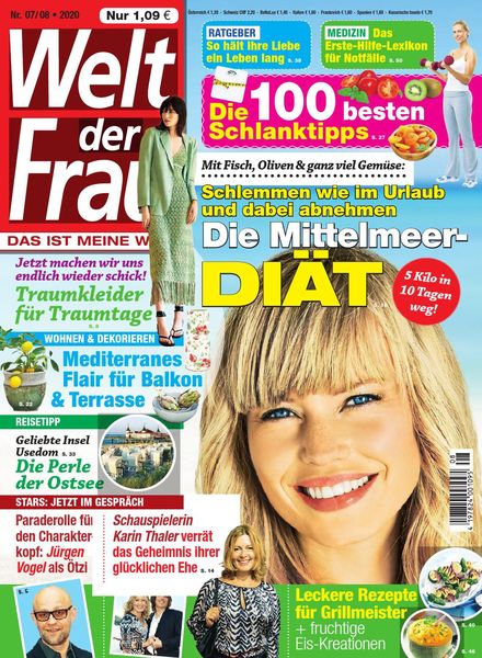Welt der Frau – Juli-August 2020