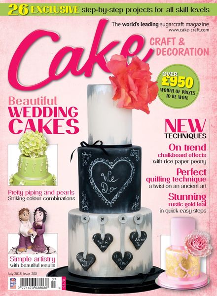 Cake Decoration & Sugarcraft – July 2015
