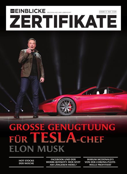 marktEINBLICKE Zertifikate – 08 Juli 2020