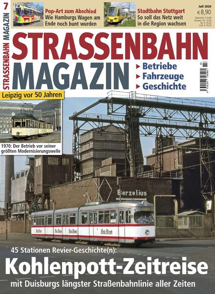 Strassenbahn Magazin – Juli 2020