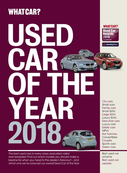 What Car UK – Used Car Of The Year 2018