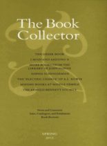 The Book Collector – Spring, 2012