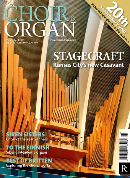 Choir & Organ – March-April 2013