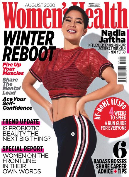 Women’s Health South Africa – August 2020
