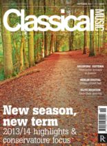 Classical Music – September 2013