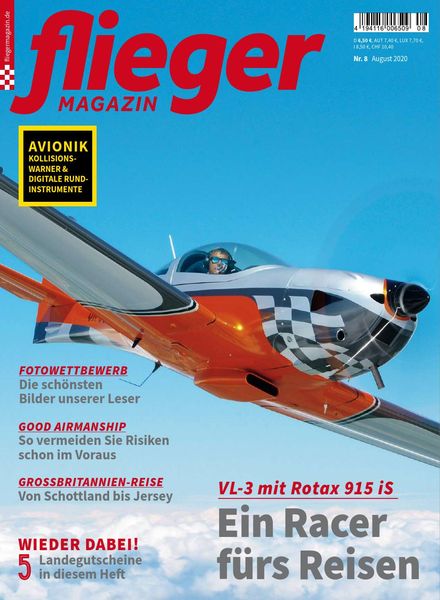 Fliegermagazin – August 2020