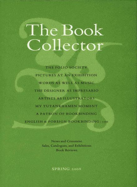 The Book Collector – Spring 2008
