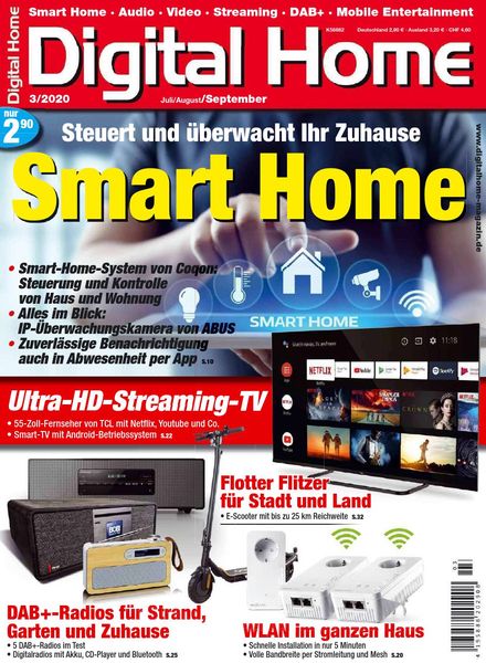 Digital Home – Juli-September 2020
