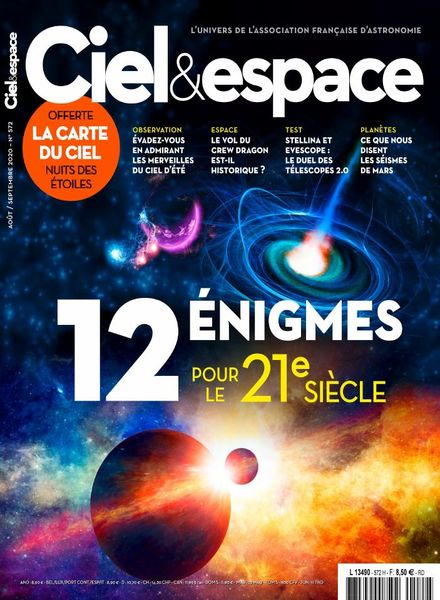 Ciel & Espace – Aout-Septembre 2020