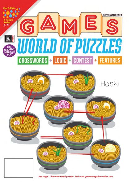 Games World of Puzzles – September 2020