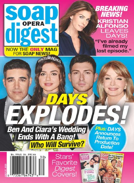 Soap Opera Digest – July 27, 2020