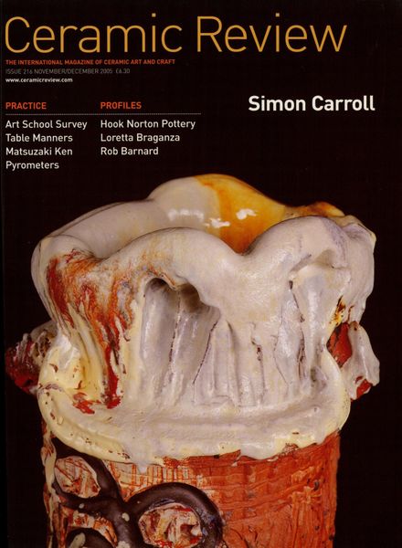 Ceramic Review – November- December 2005