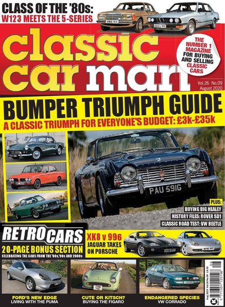 Classic Car Mart – August 2020