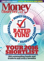 Money Observer – 2016 Shortlist Supplement