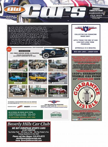 Old Cars Weekly – 13 August 2020