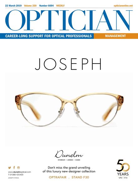 Optician – 22 March 2019
