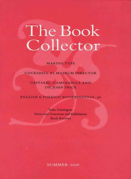 The Book Collector – Summer 2006