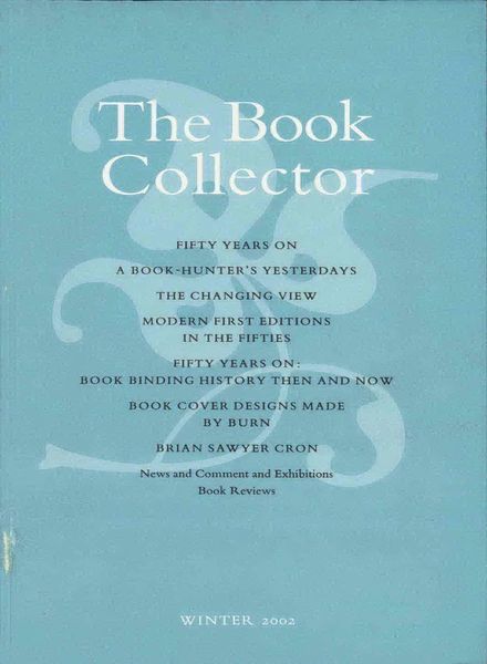 The Book Collector – Winter 2002