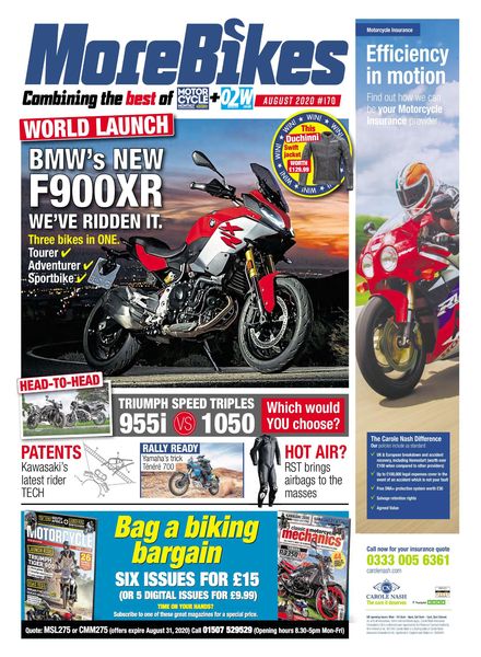 Motor Cycle Monthly – August 2020