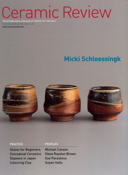 Ceramic Review – March-April 2004