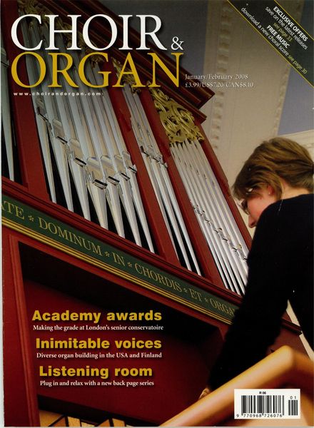 Choir & Organ – January-February 2008